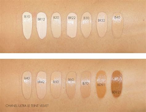 chanel velvet foundation shade finder|find foundation shade from another.